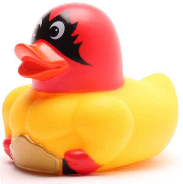 Patito de Goma Luchador