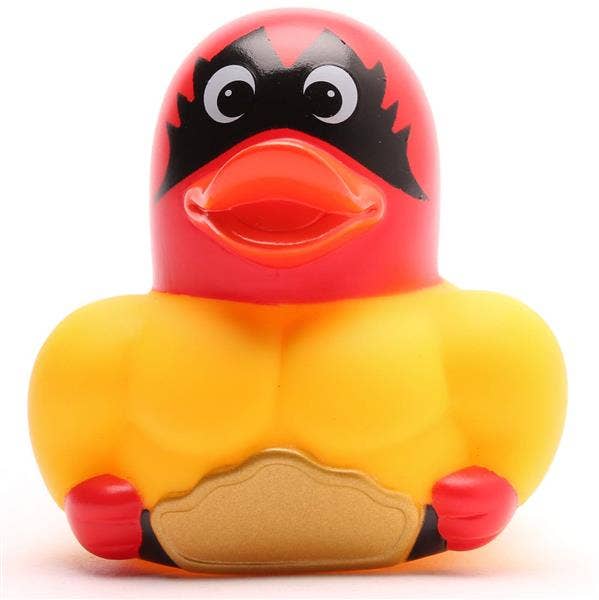 Patito de Goma Luchador