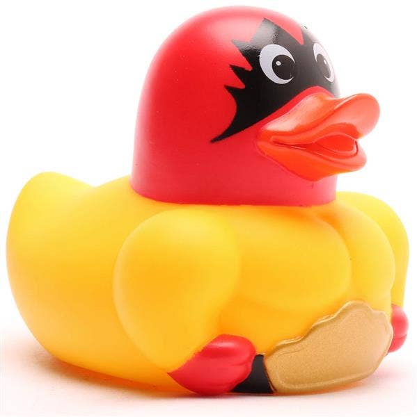 Patito de Goma Luchador