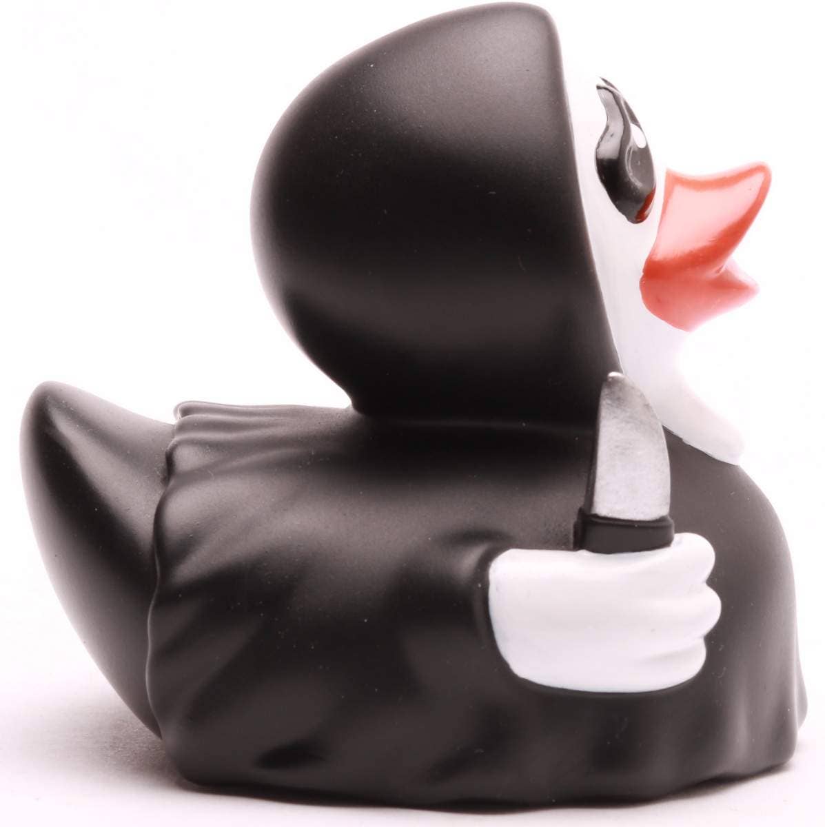 Patito de goma Scream vista lateral derecha