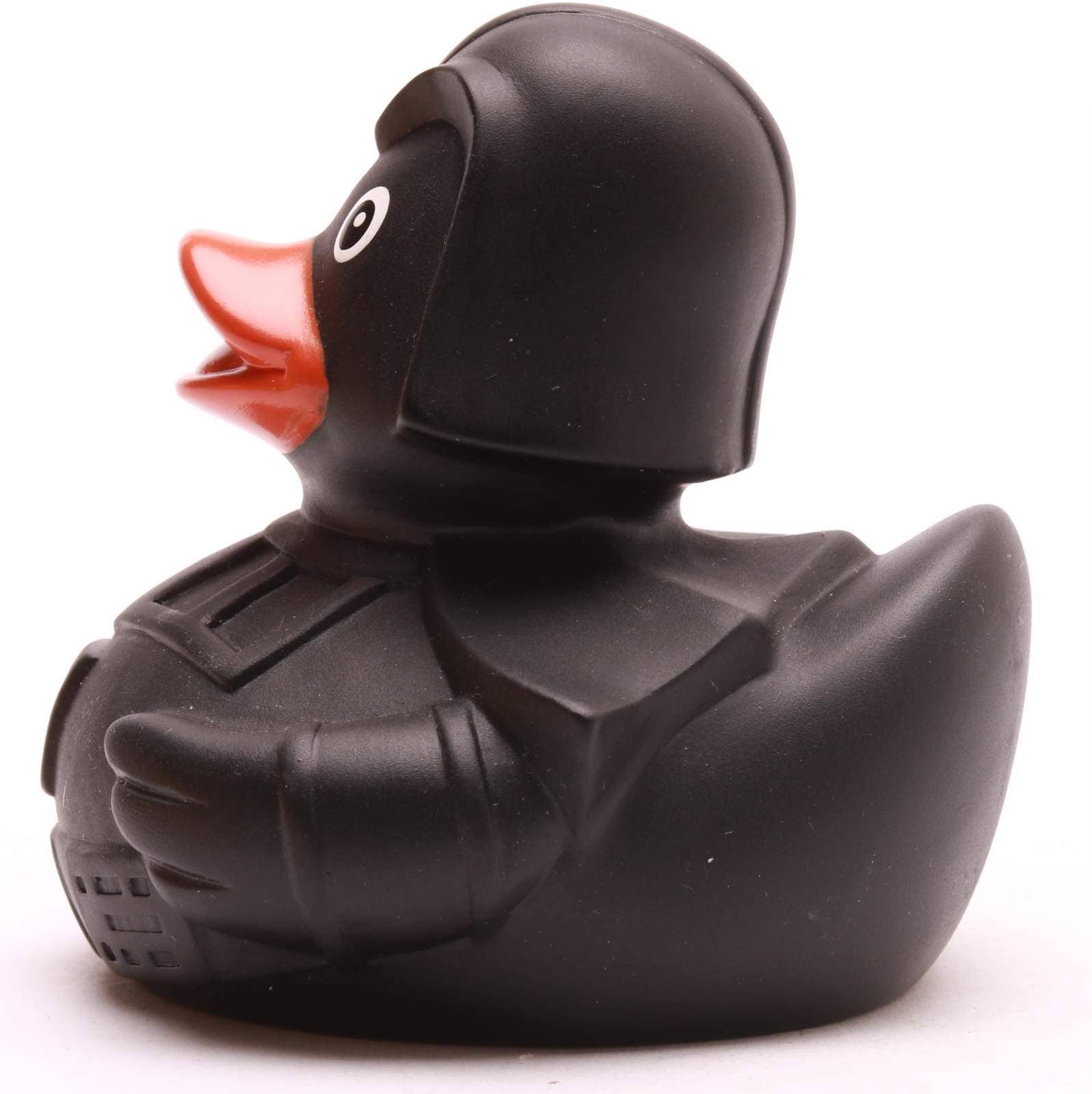 Pato de baño Ducklord visto de perfil izquierdo