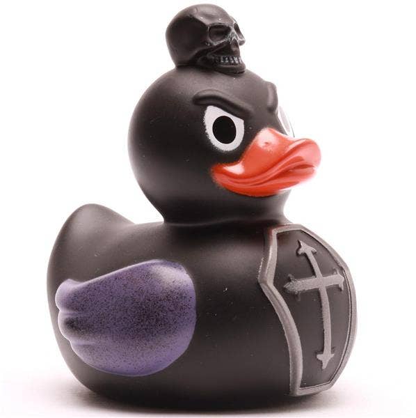 Parte trasera del pato de goma gótico Grufti