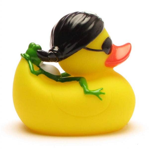 Pato pirata de baño lateral