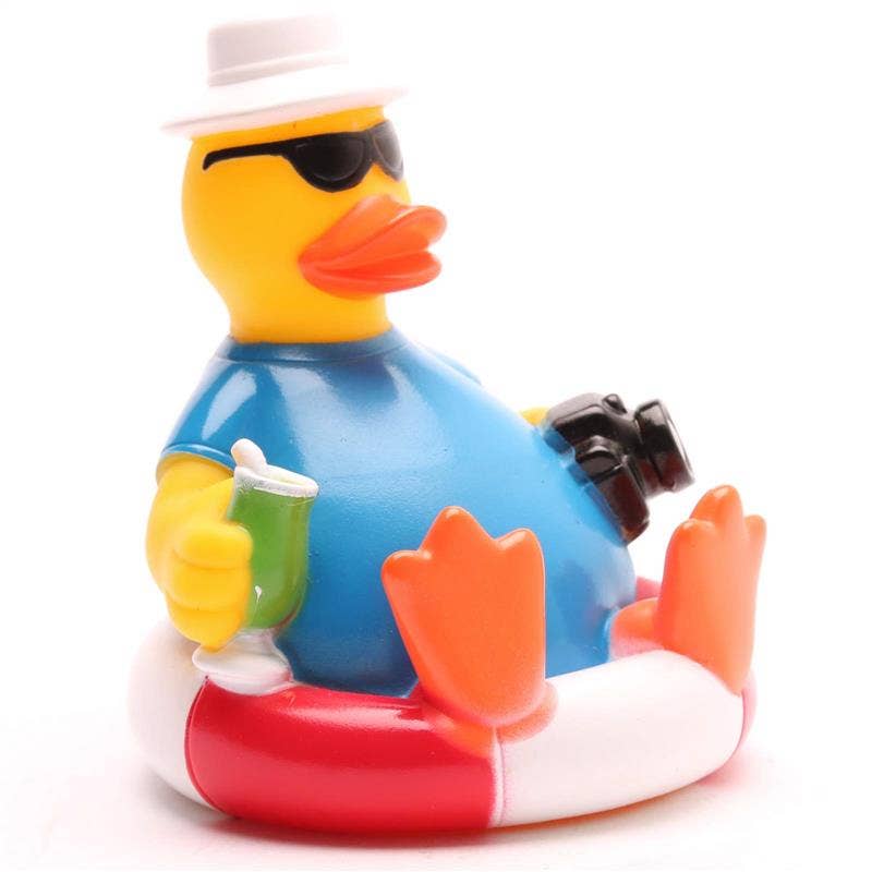 Pato turista regalo original para viajeros