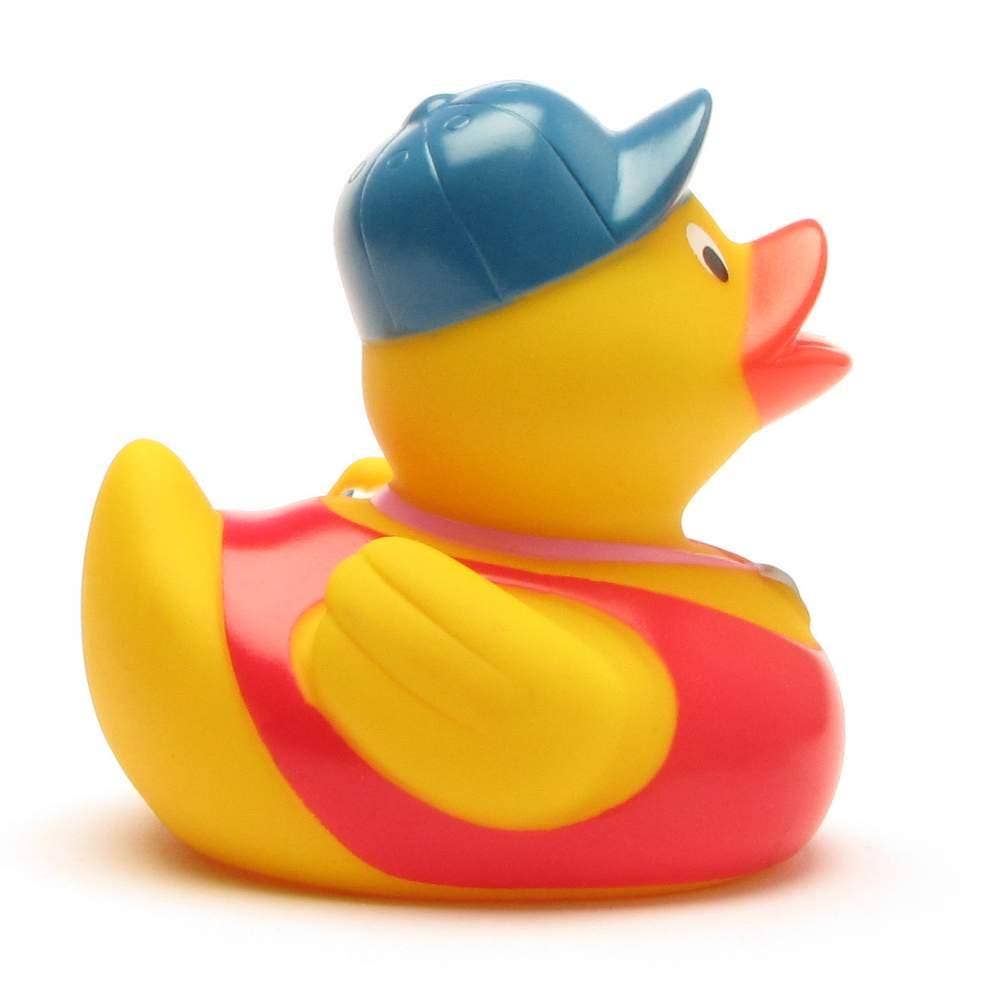 Pato de baño socorrista lateral con flotador