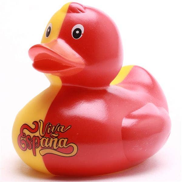 Pato de goma Viva España